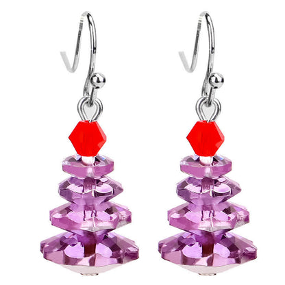 Amethyst Healing Drop Earrings | Various Crystals, 3cm