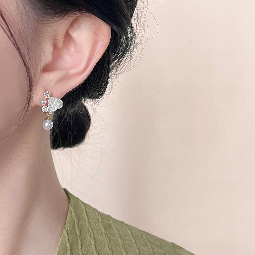 Aurelle Rose Earrings