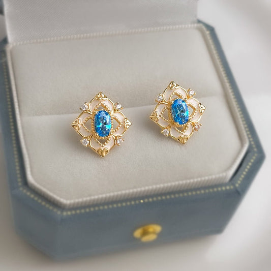 Azure Versailles Earrings