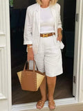 LM | Elegant blazer and shorts - Stylish - Ideal for warm days