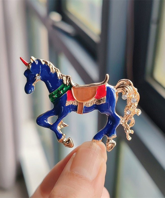 Green Copper Overgild Enamel Win Instant Success Brooches