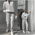 Jennifer® | Conjunto Casual Solid Sweater