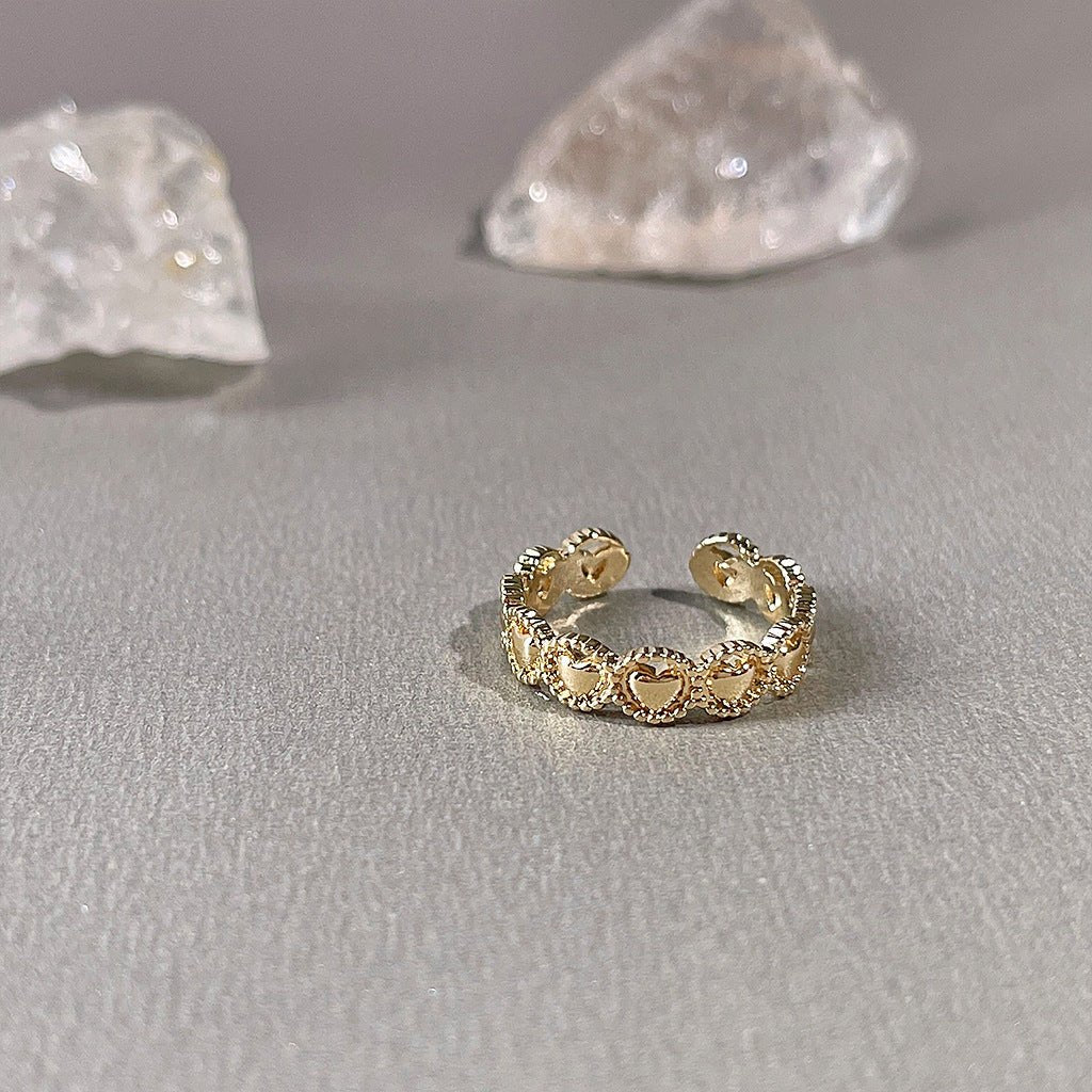 [] Band of Hearts Ring