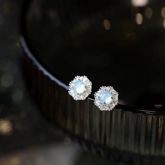 Baroque Stud Earrings - Kelsey