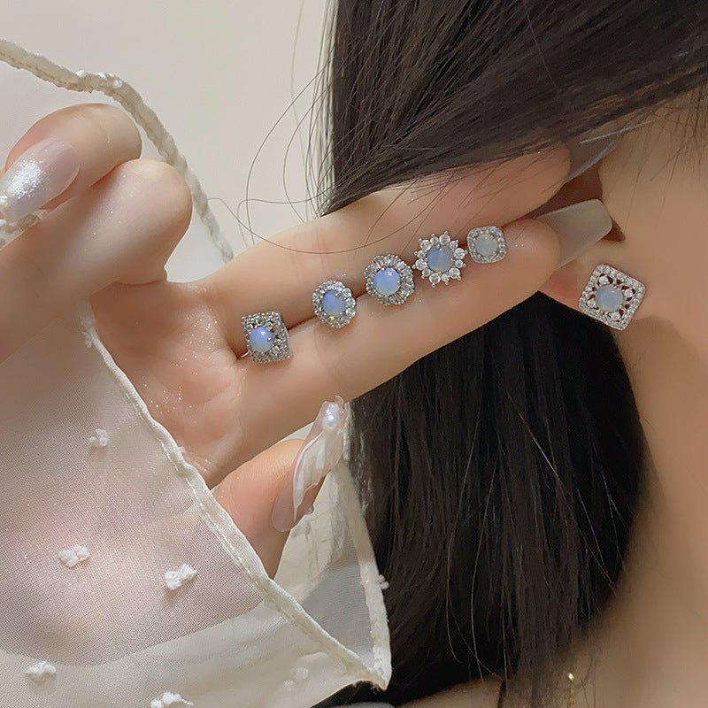 Baroque Stud Earrings - Mikayla