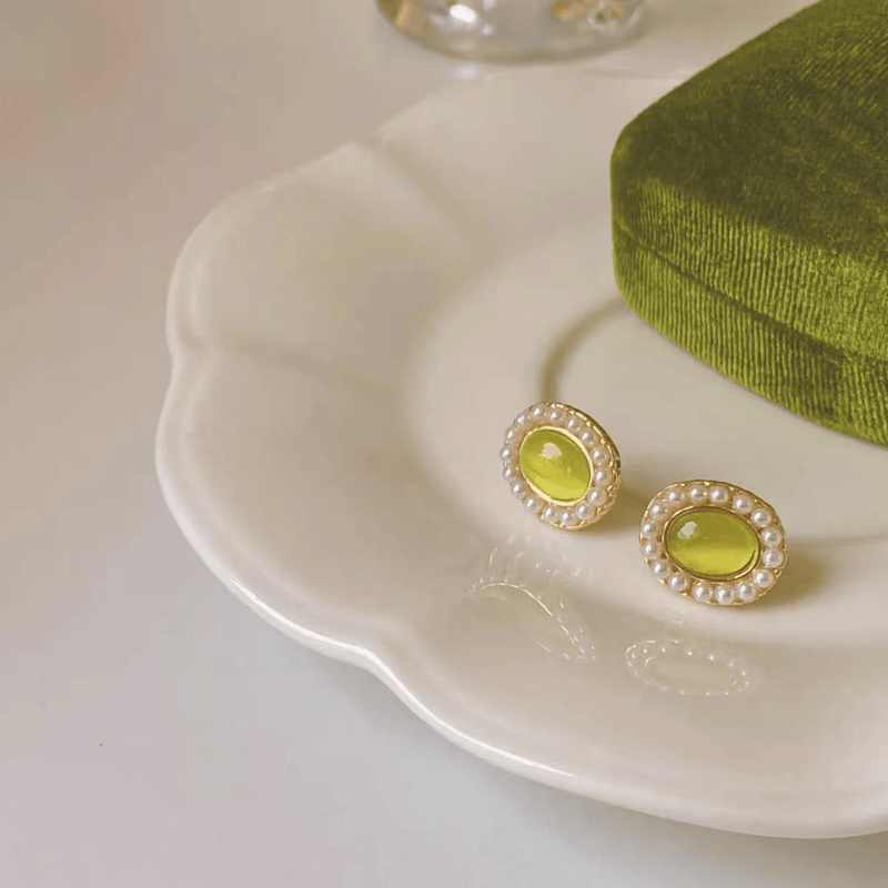 Olivia Baroque Stud Earrings