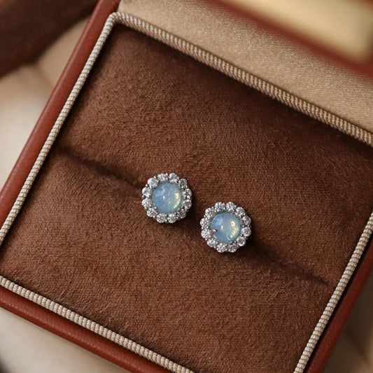 Baroque Stud Earrings - Shelly