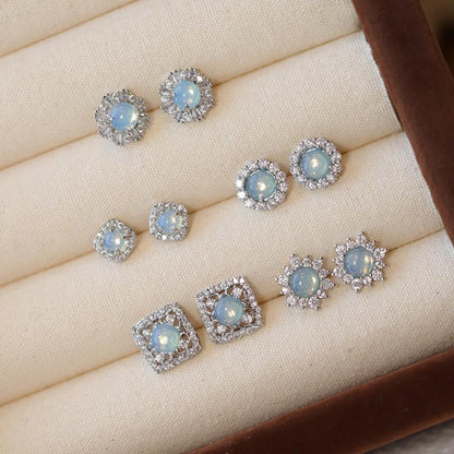 Baroque Stud Earrings - Shelly
