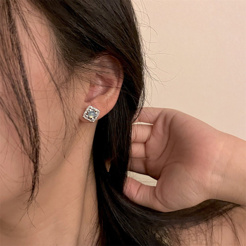 Baroque Stud Earrings - Sierra