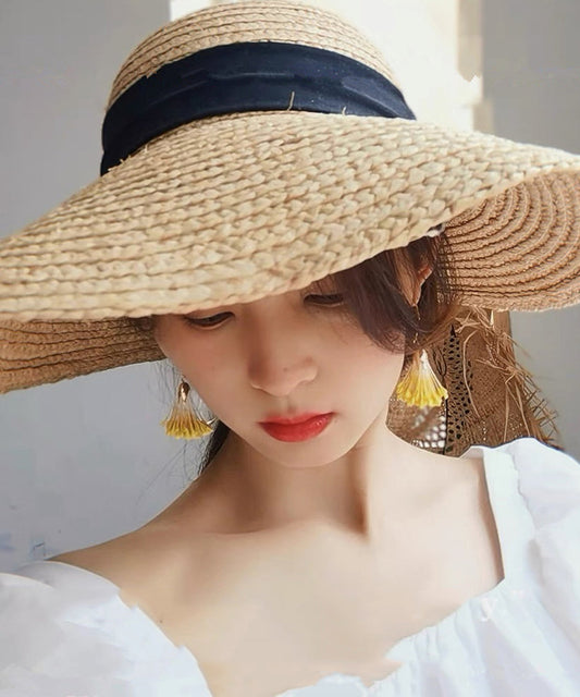 Original Design Yellow Alloy Holiday Drop Earrings