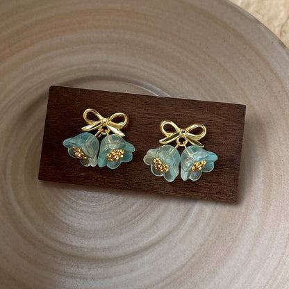 Bellefleur Earrings in Misty Mint