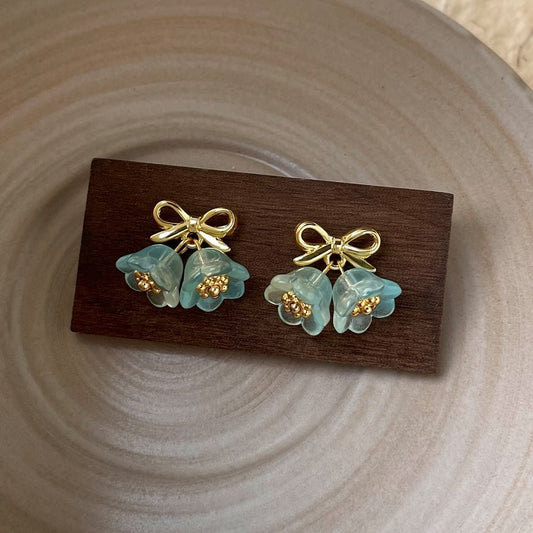 Bellefleur Earrings in Misty Mint