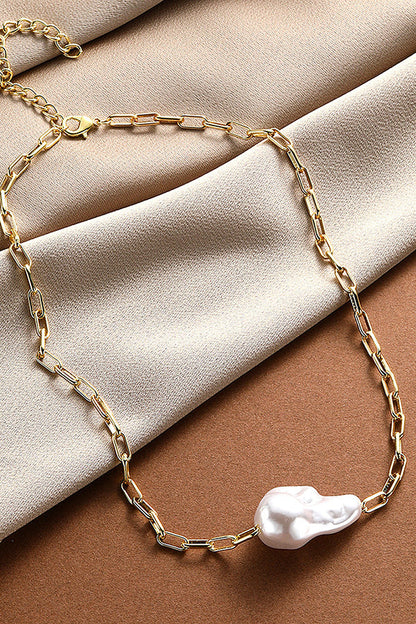 And Versatile Baroque Pearl Necklace
