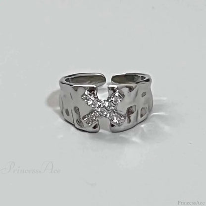 Dark Gothic Crimson Ring
