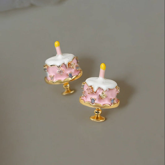 Birthday Cake Earrings