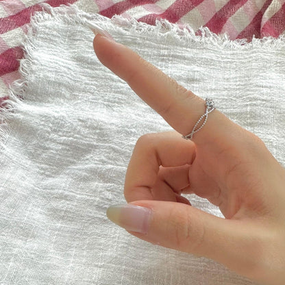 [] Mila Blue Gem Ring