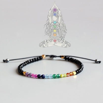 7 Chakra Yoga Healing Bracelet