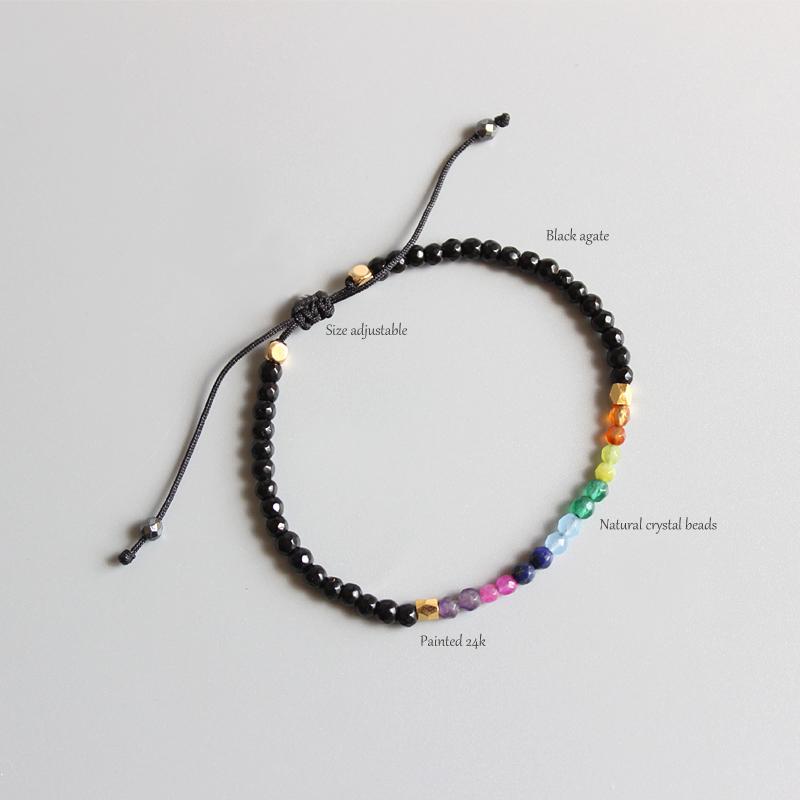 7 Chakra Yoga Healing Bracelet
