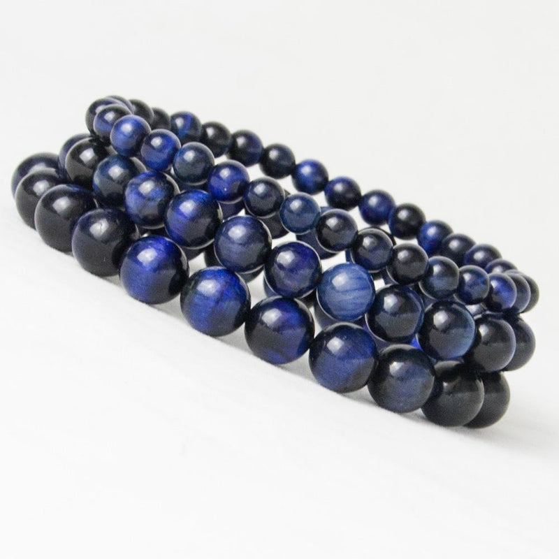 Blue Tiger Eye Natural Stone Bracelet