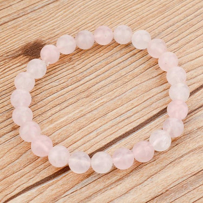 Elastic Rope Natural Stone Bracelet