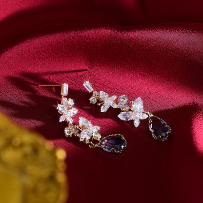 Yolanda Butterfly Drop Earrings
