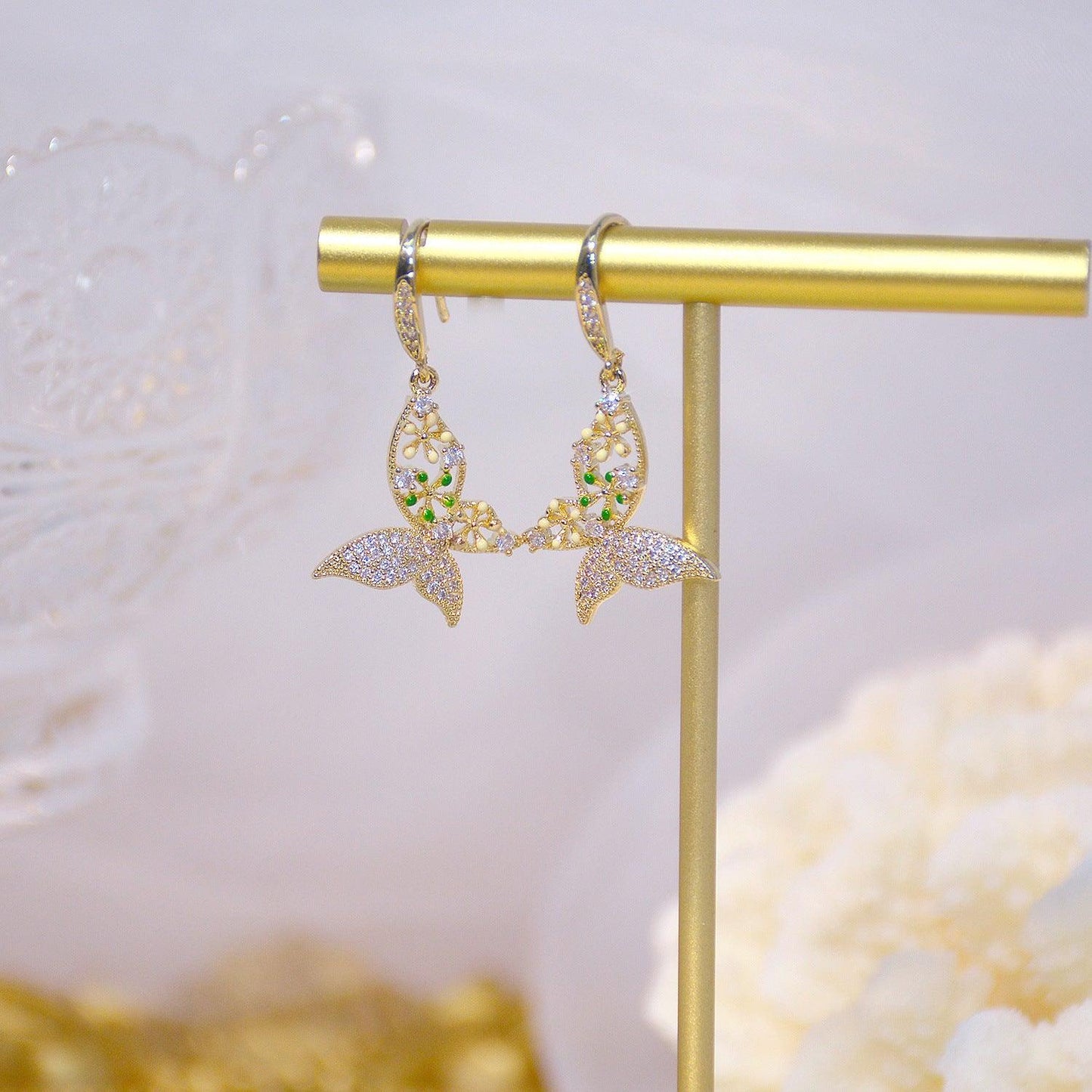 [] Butterfly Earrings - Jocelyn