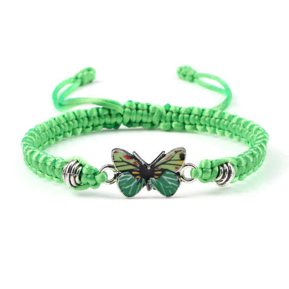 Butterfly Freedom Love String Spiritual Bracelet