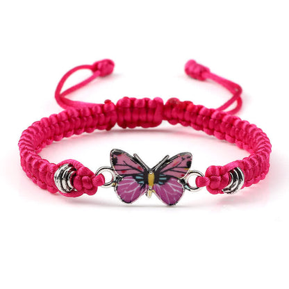 Butterfly Freedom Love String Spiritual Bracelet