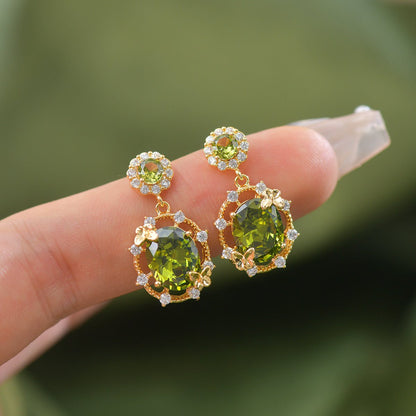Butterfly Garden Drop Earrings