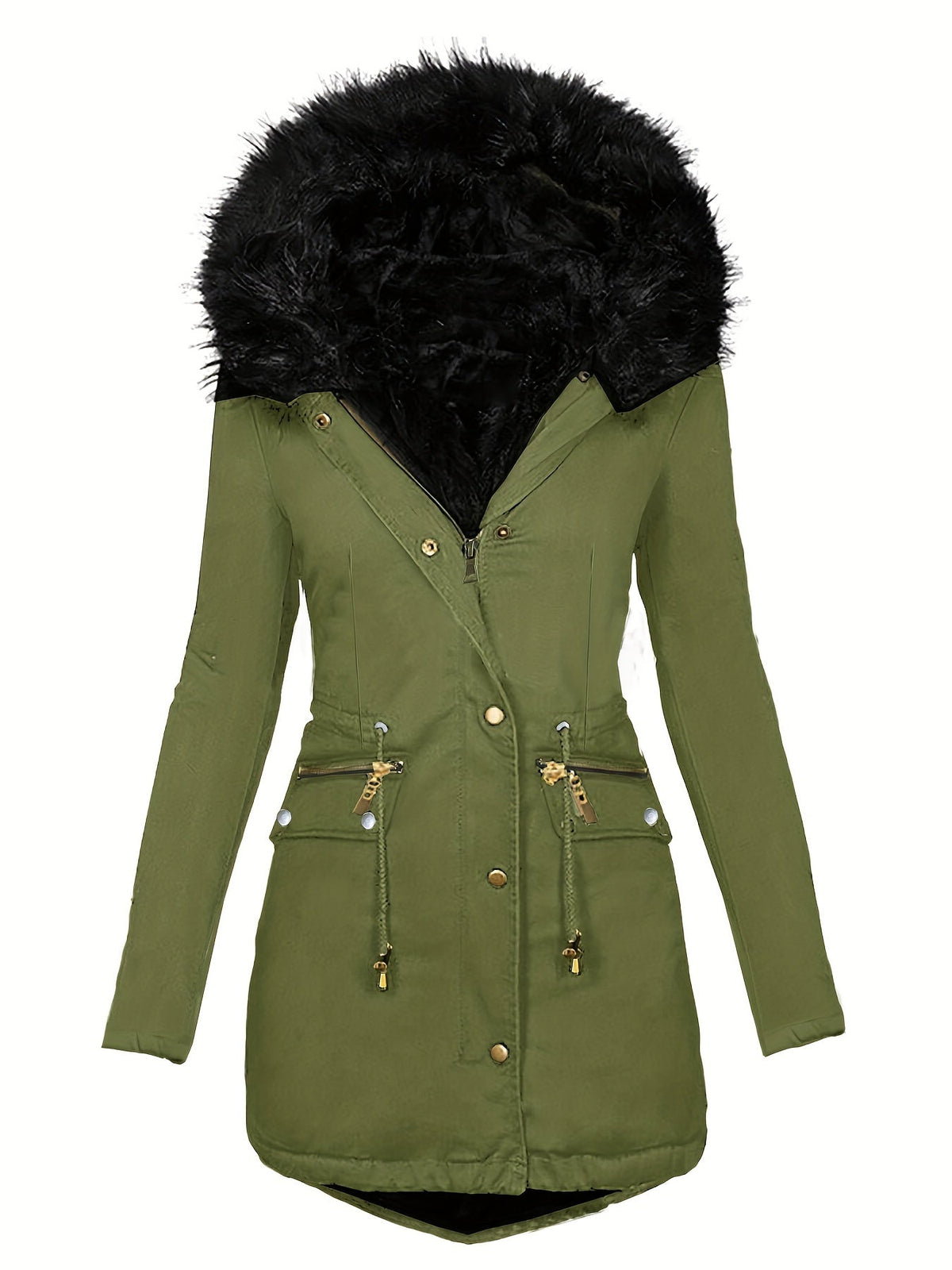 LM | Cozy fur coat for women