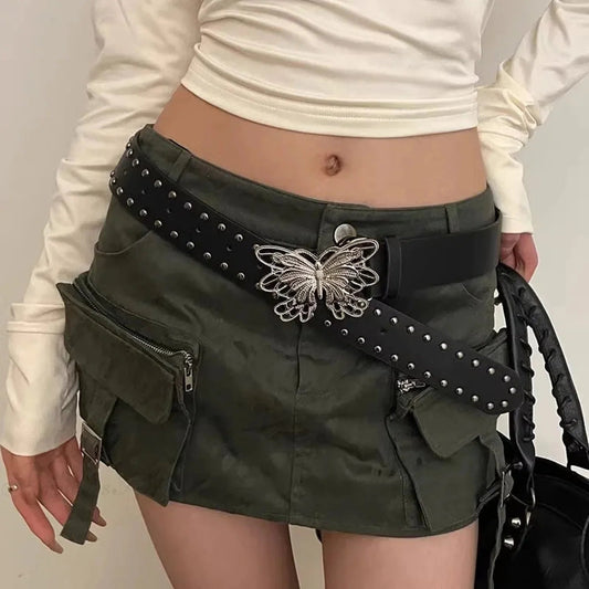 Empty Arch Gothic Punk Style Strap