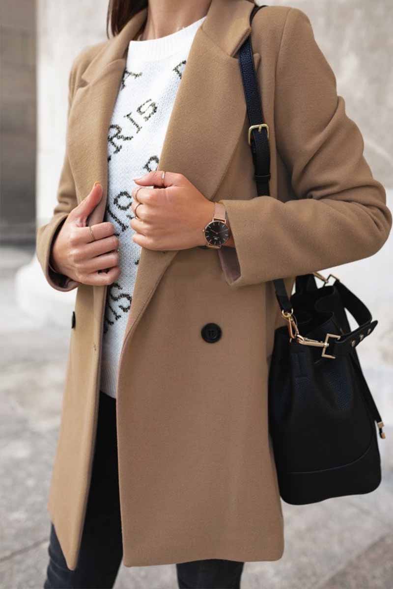 Janina | Effortless and Classy winter Coat