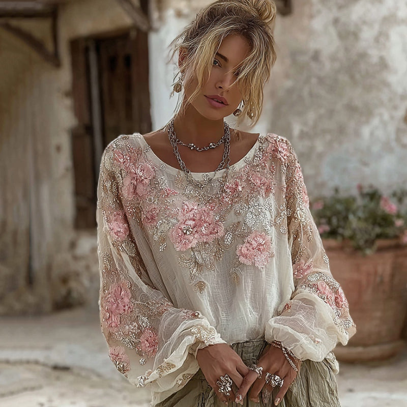 Timeless Vintage Style Blouse