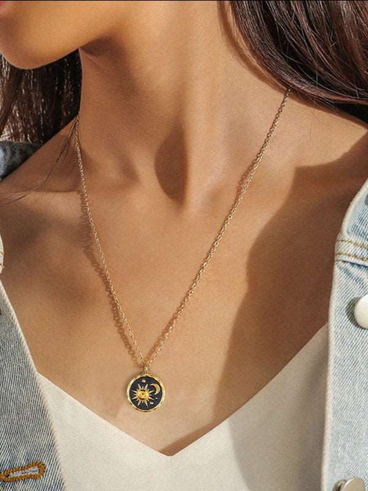 Sun Moon Necklace
