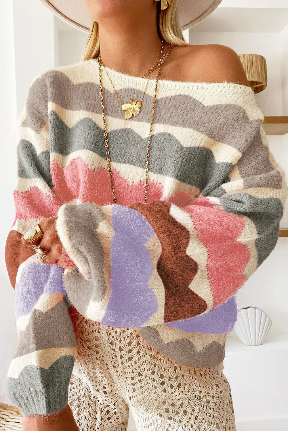 Timeless Vintage Style Jumper