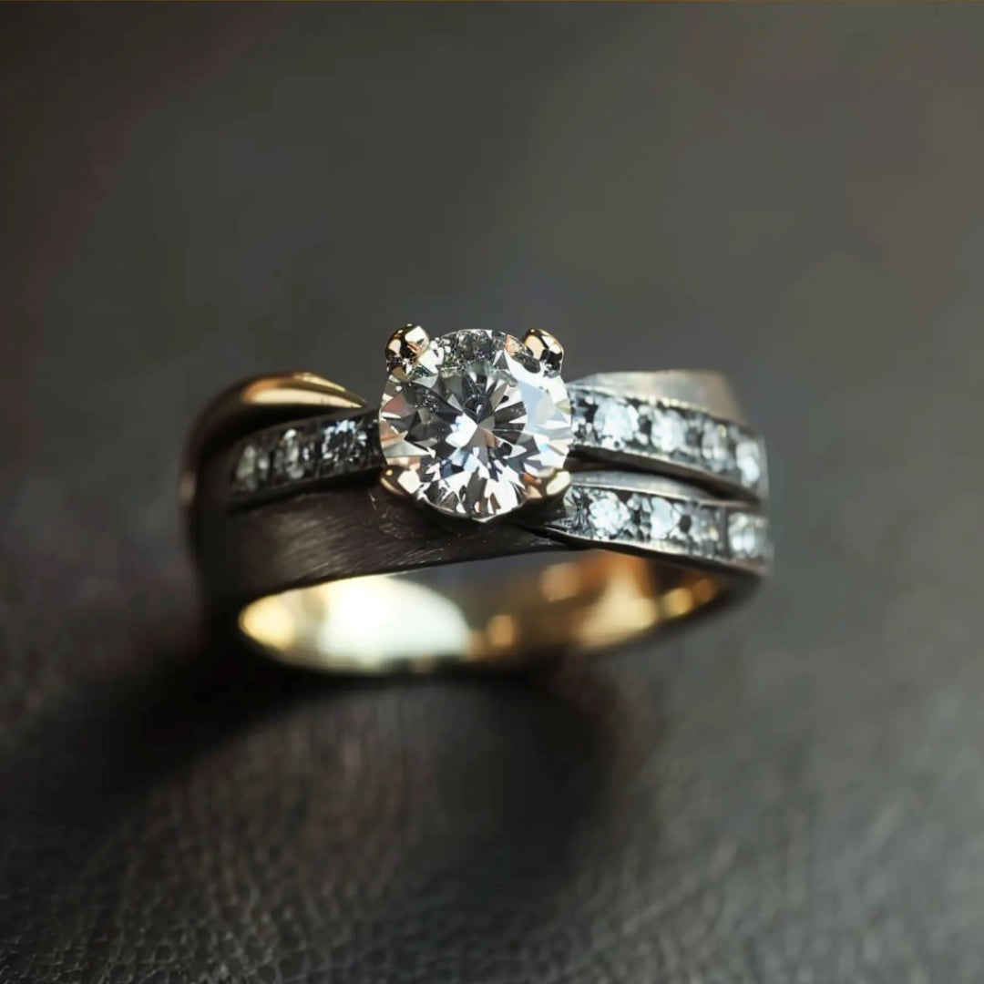 Delicate Artisan Silver Ring