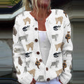 Vintage Cat Embroidered Cozy Knit Cardigan elevenforest