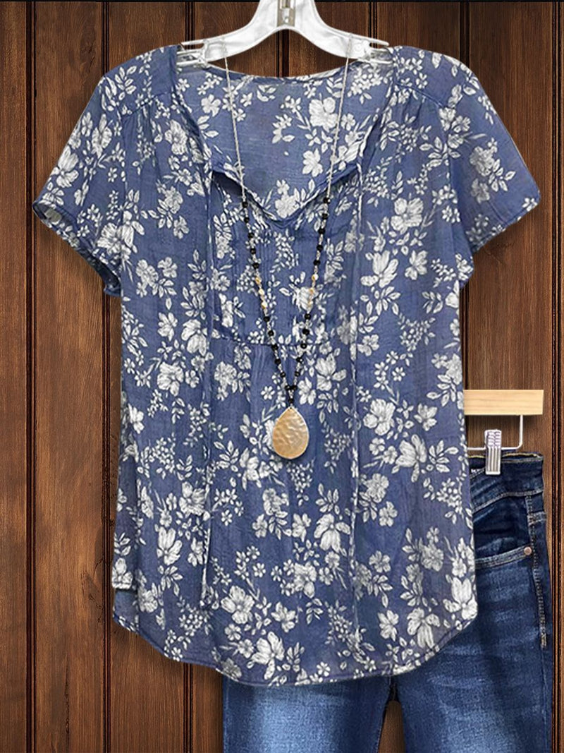 Timeless Vintage Style Top