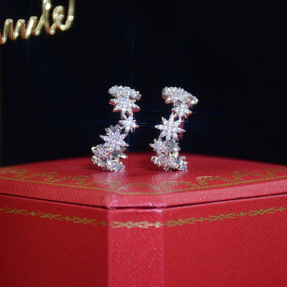 Celestial Hoop Earrings