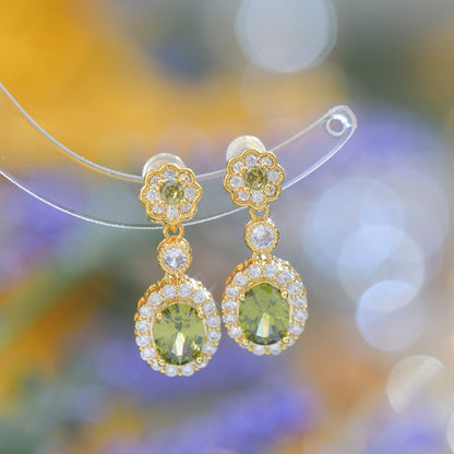 Celine Peridot Earrings
