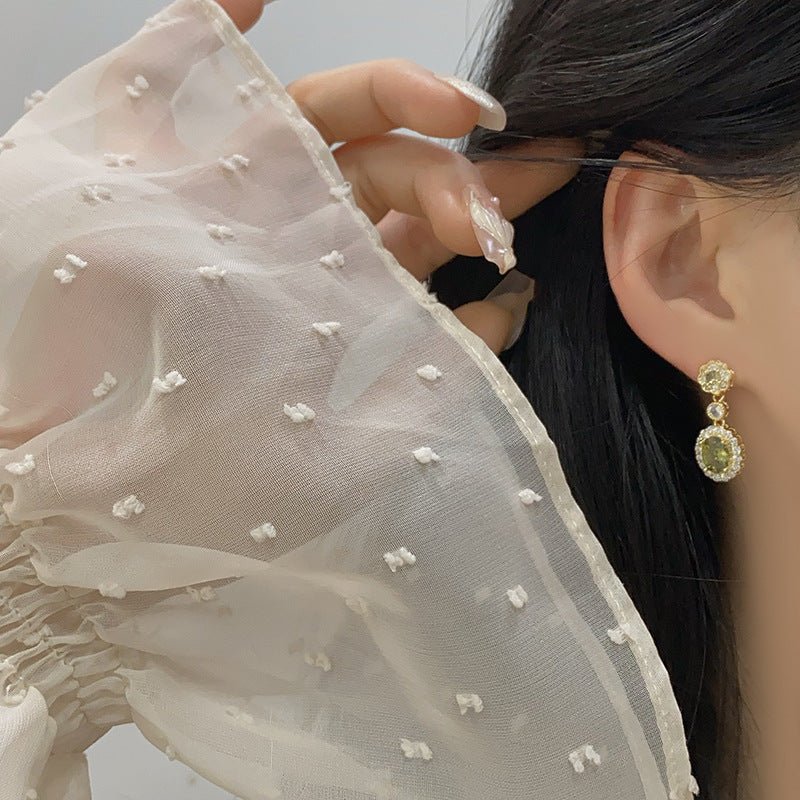 Celine Peridot Earrings