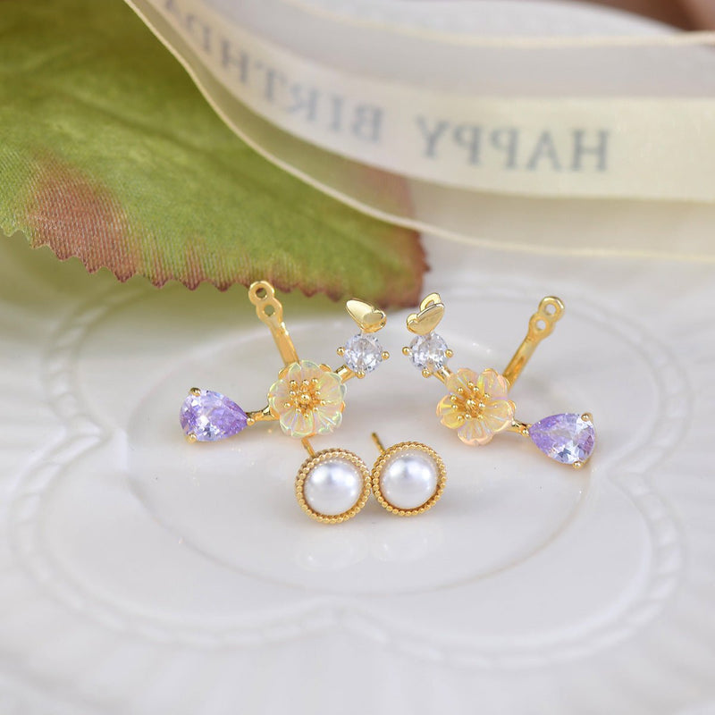 Christina Cherry Blossom Earrings