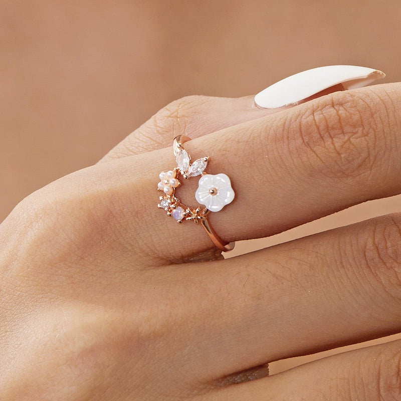 Charlee Cherry Blossom Ring