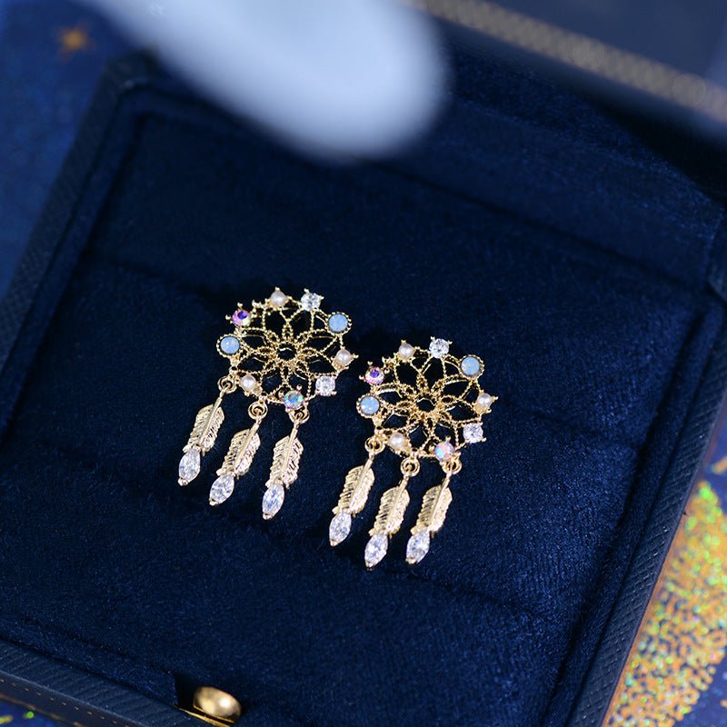 [] Dreamcatcher Earrings