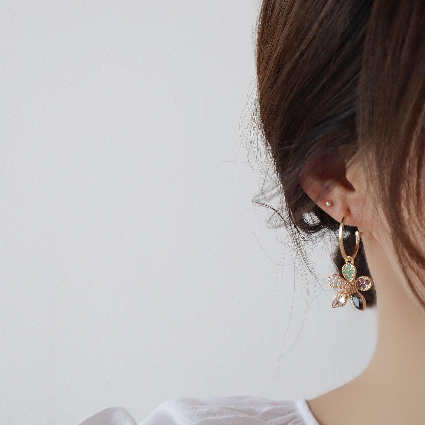 [] Flower Earrings