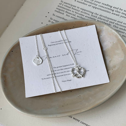 [] Pretzel Necklace