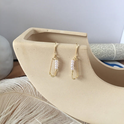 [] Safety Pin Earrings