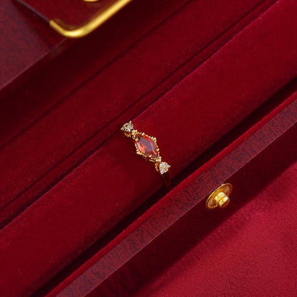 Crimson Lattice Ring