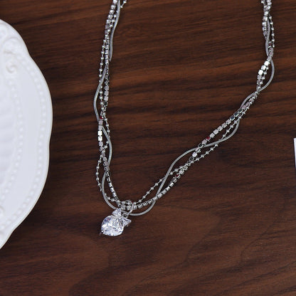 Crystal Cascade Necklace