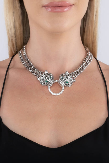 Jag Necklace: Yellow Gold